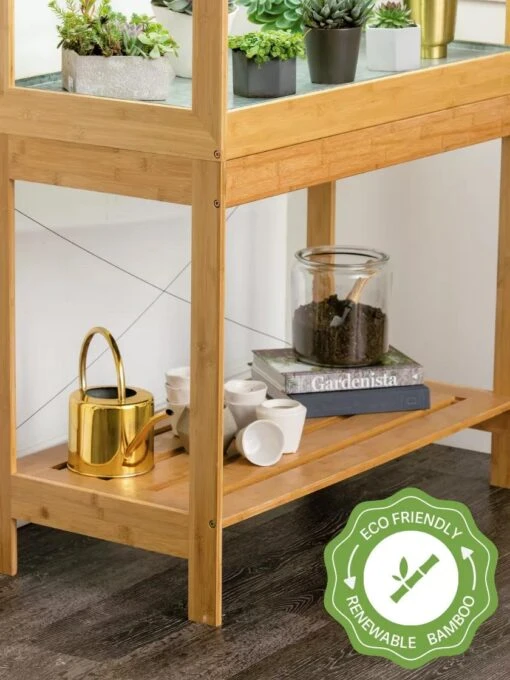 Stand For Low Bamboo Grow Light 2 Stand For Low Bamboo Grow Light -Deals My Gardenz Store 8599950 9