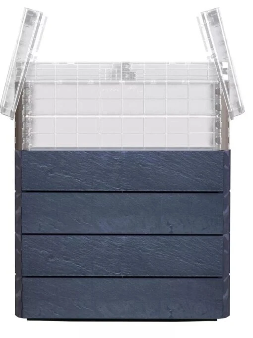 Modular Rectangular Raised Bed Kit With Translucent Panels & Lid 7 Modular Rectangular Raised Bed Kit With Translucent Panels & Lid -Deals My Gardenz Store 8614250 02V modular raised bed panels with translucent panels and lid